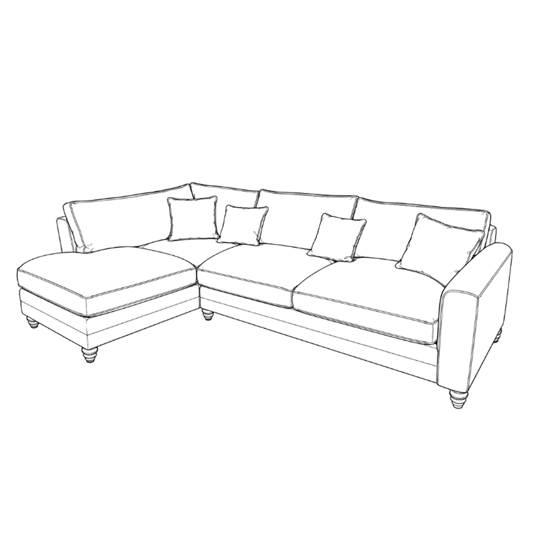 Buckingham Chaise Corner Sofa