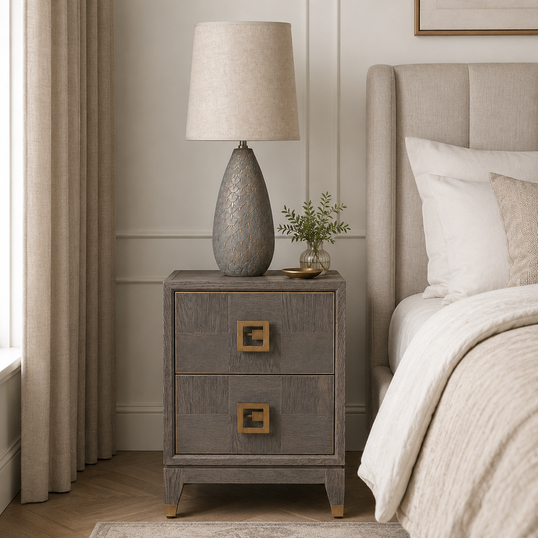 Cliveden 2 Drawer Bedside