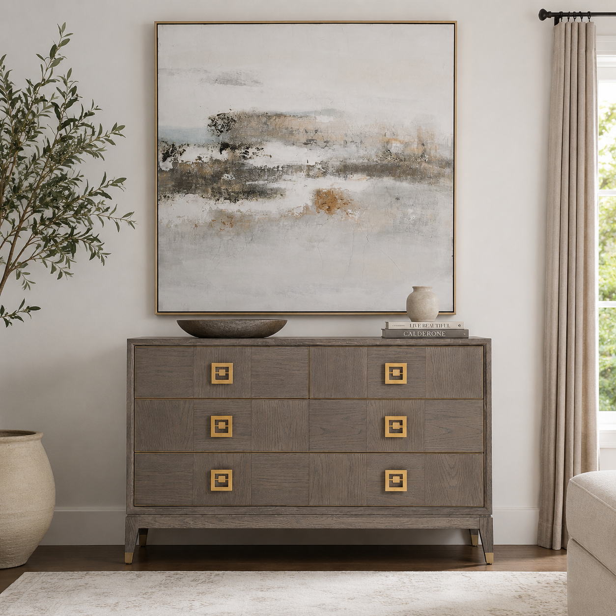 Cliveden 2 over 2 Chest of Drawers