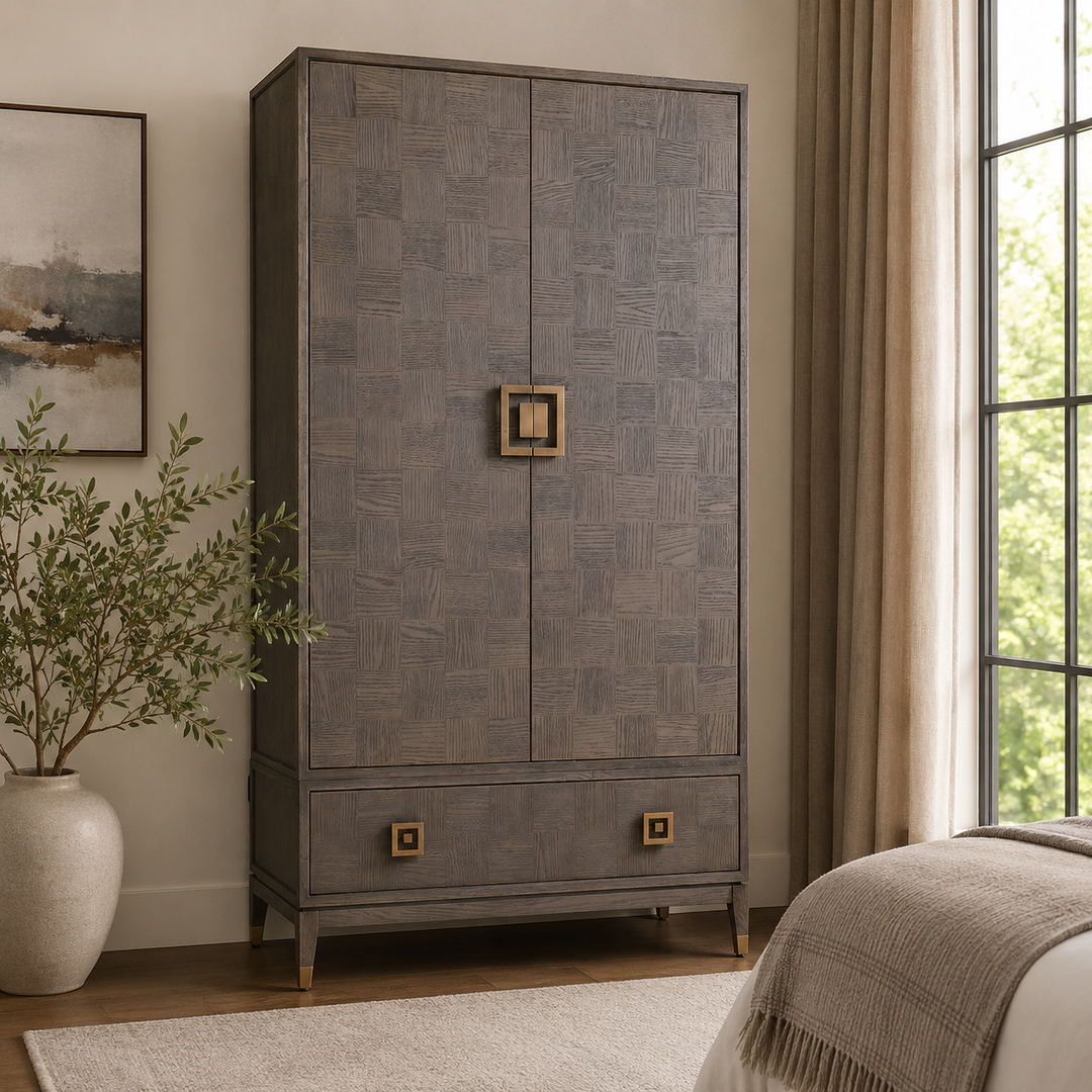 Cliveden One Drawer Wardrobe