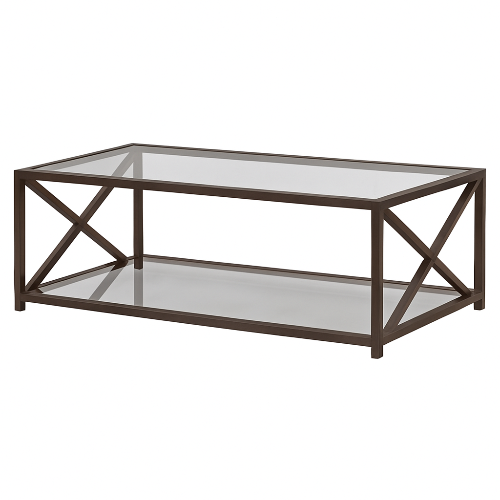 Argento X Frame Coffee Table - Painted