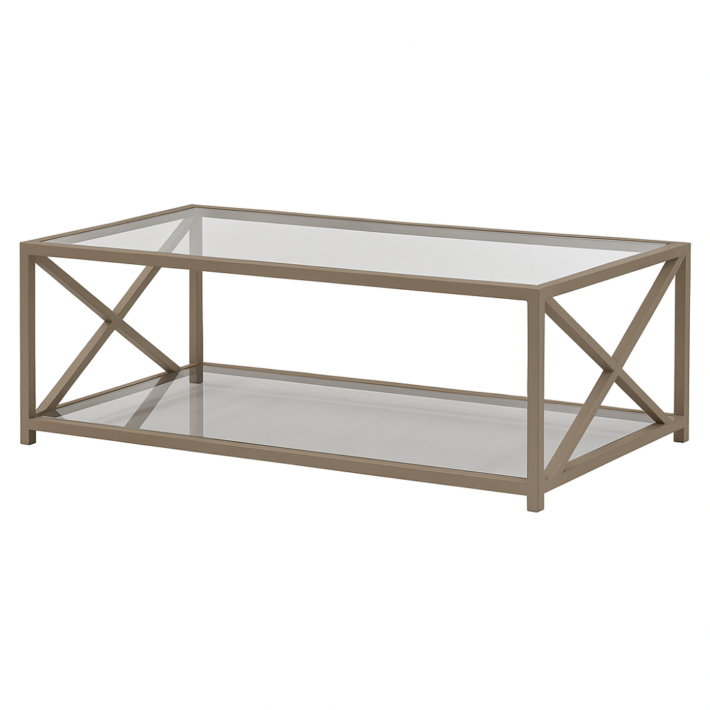 Argento X Frame Coffee Table - Painted