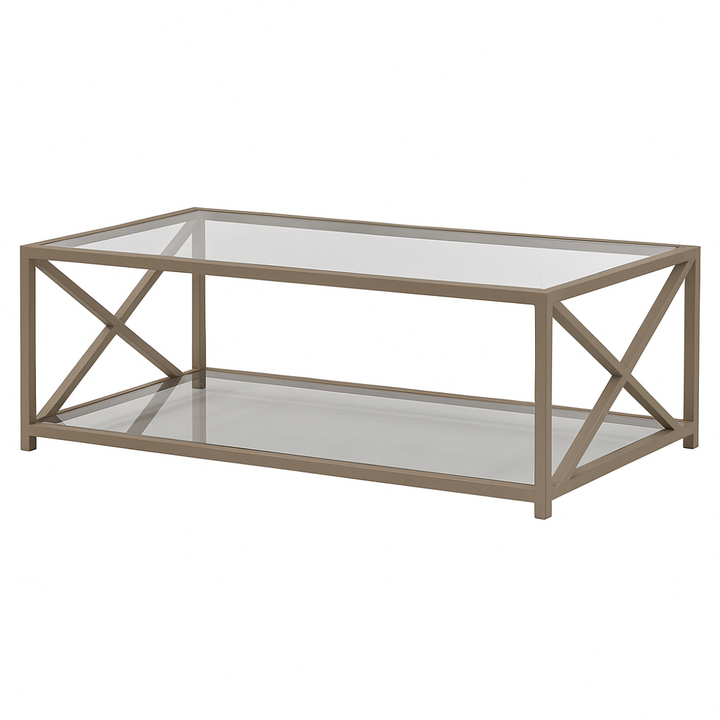 Argento X Frame Coffee Table - Painted