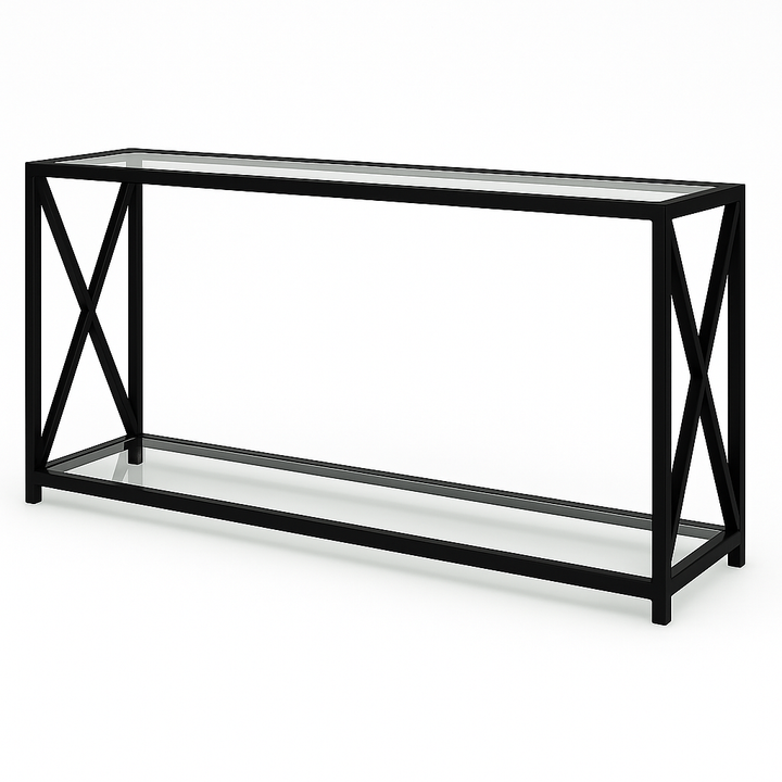 Argento X Frame Console Table - Painted