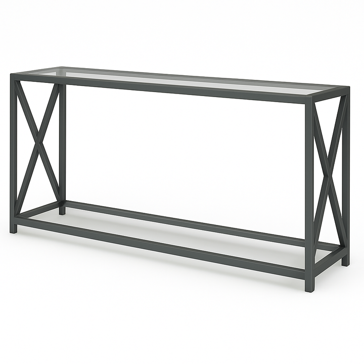 Argento X Frame Console Table - Painted