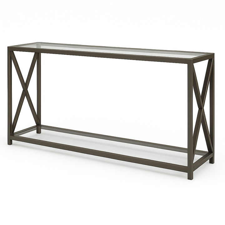 Argento X Frame Console Table - Painted