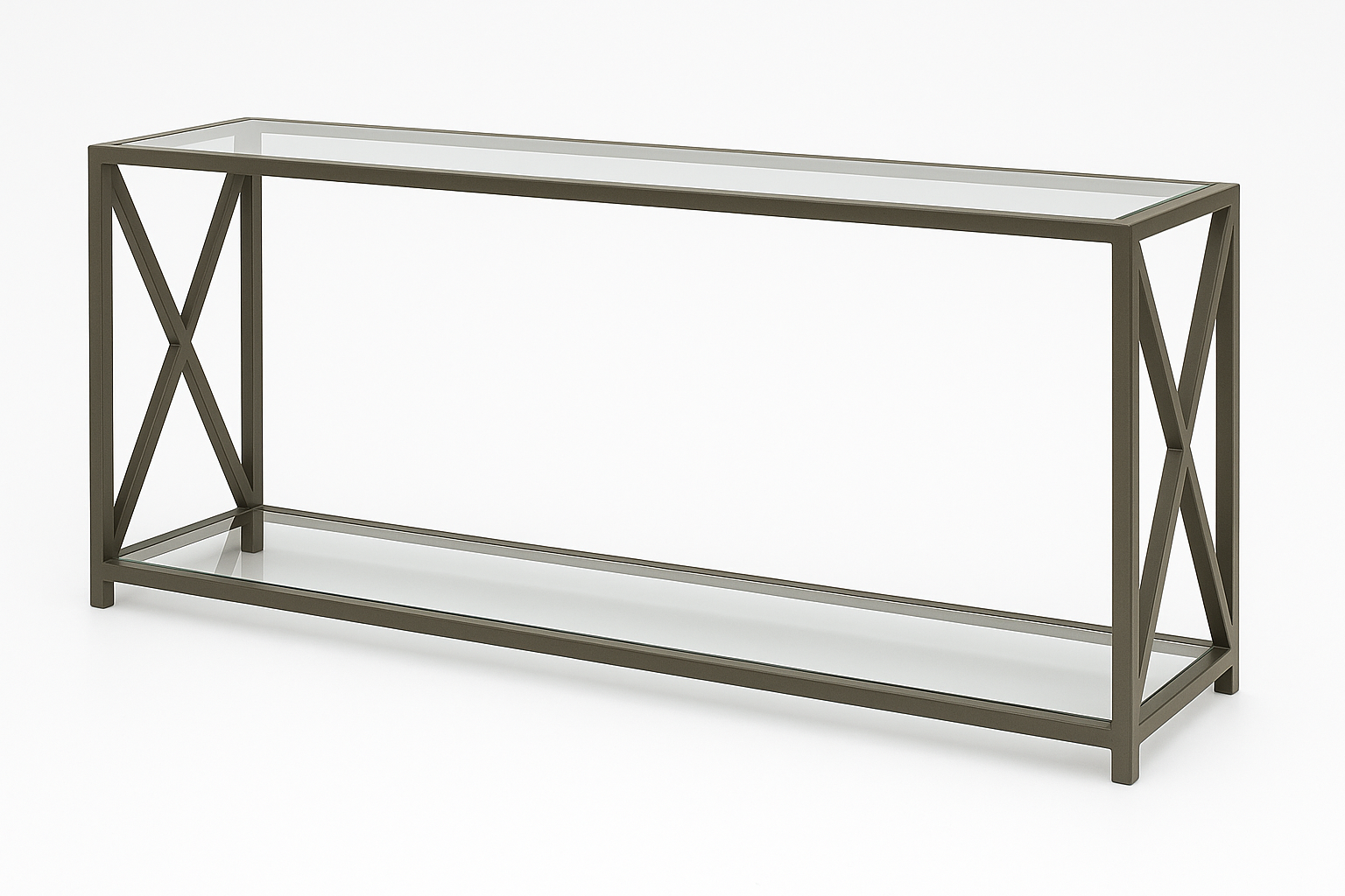 Argento X Frame Console Table - Painted