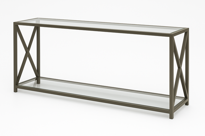 Argento X Frame Console Table - Painted