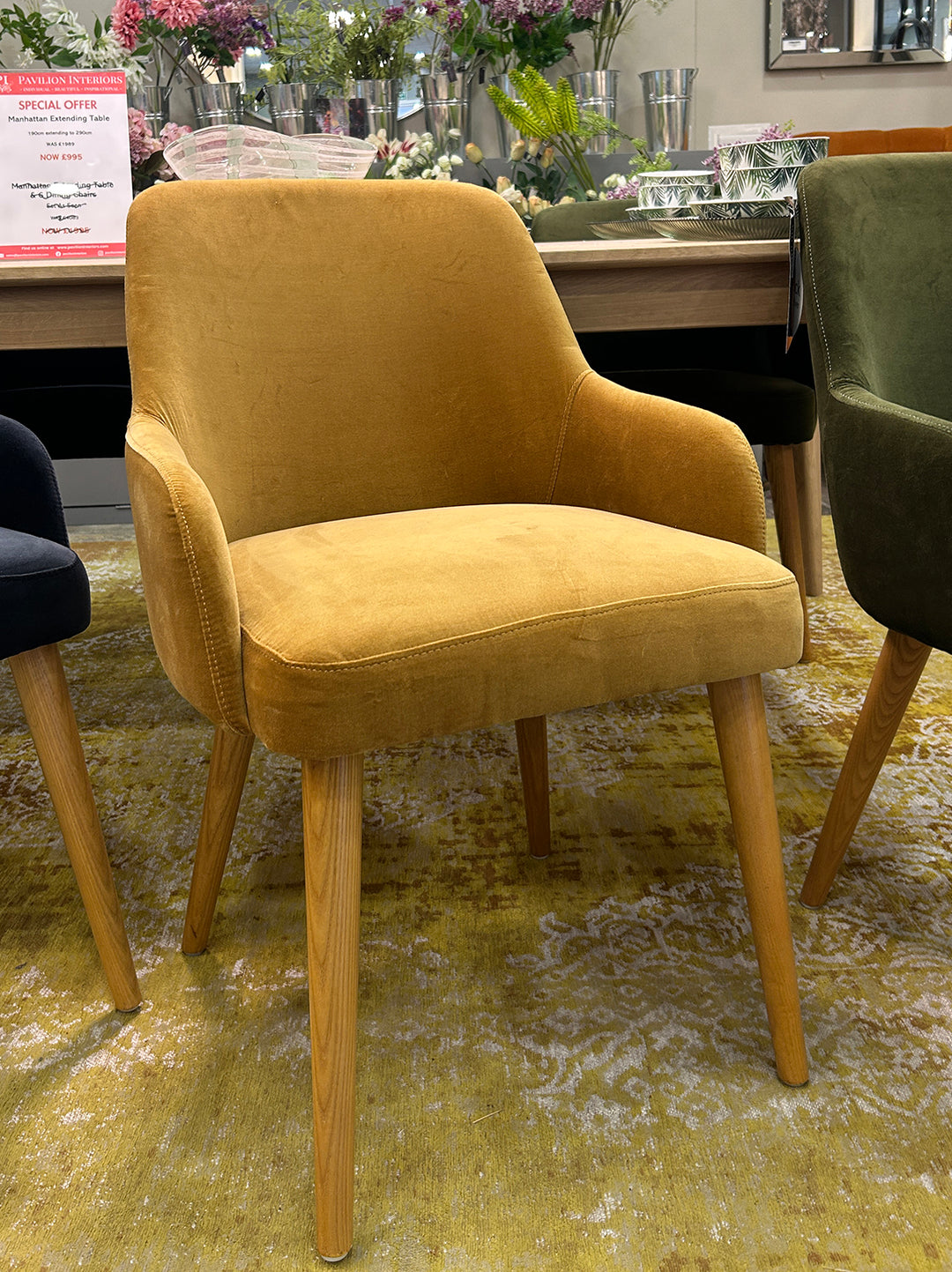 Special Offer - Curved Arm Dining Chair