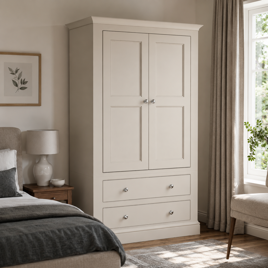 Hardwick 2 Door 2 Drawer Wardrobe