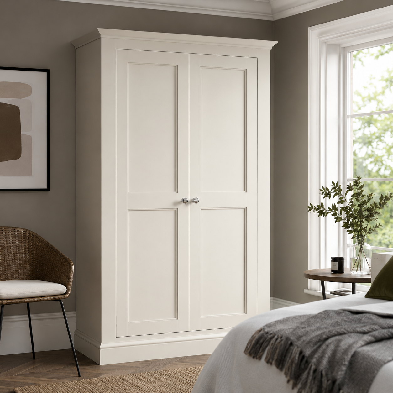 Hardwick 2 Door Wardrobe - Full Hanging