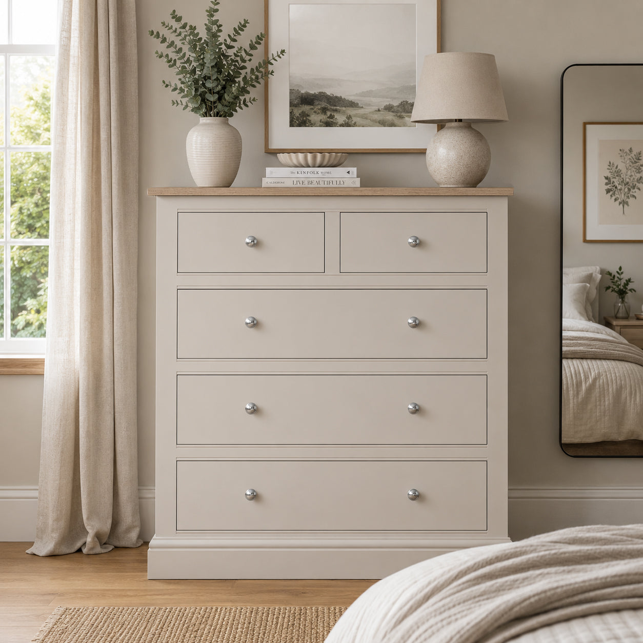 Hardwick 2 over 3 Chest of Drawers