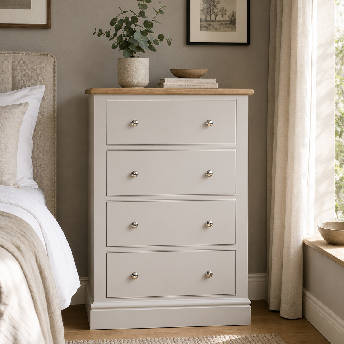 Hardwick 4 Drawer Narrow Chest