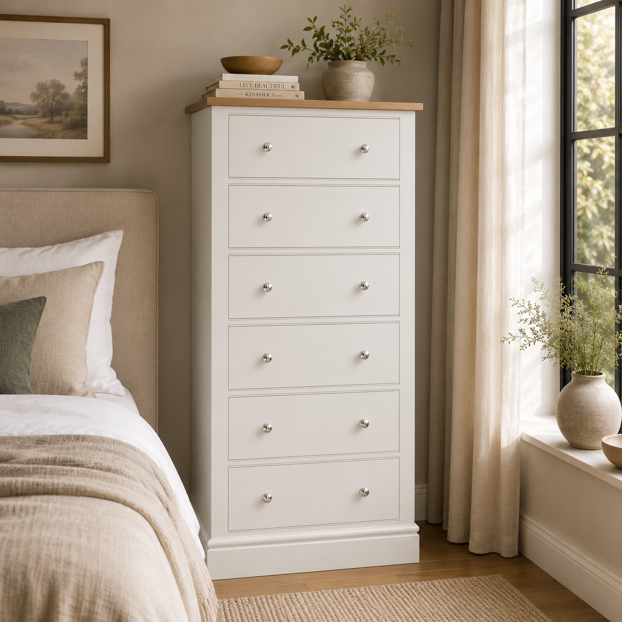 Hardwick 6 Drawer Narrow Chest