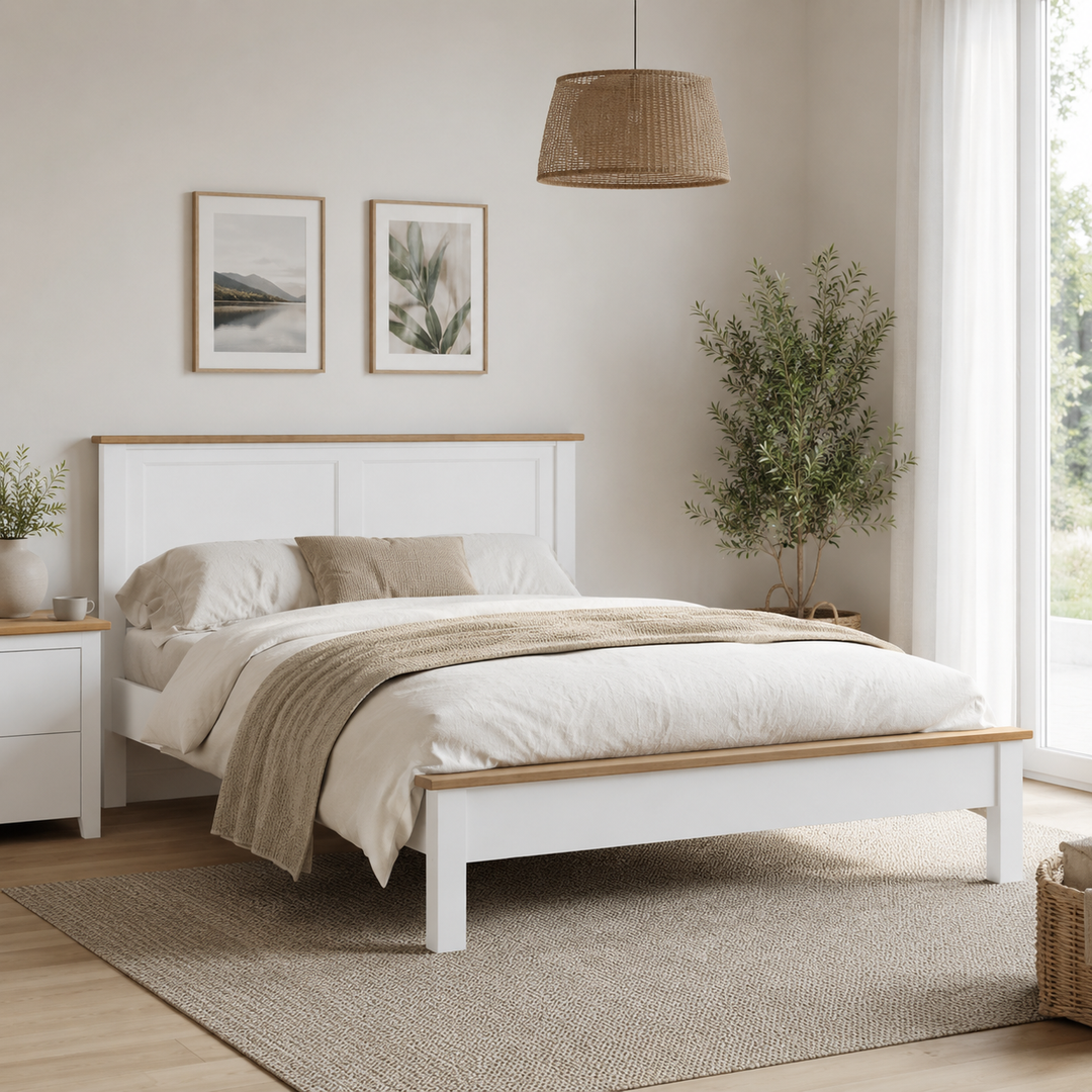 Hardwick Bed with Low Foot End