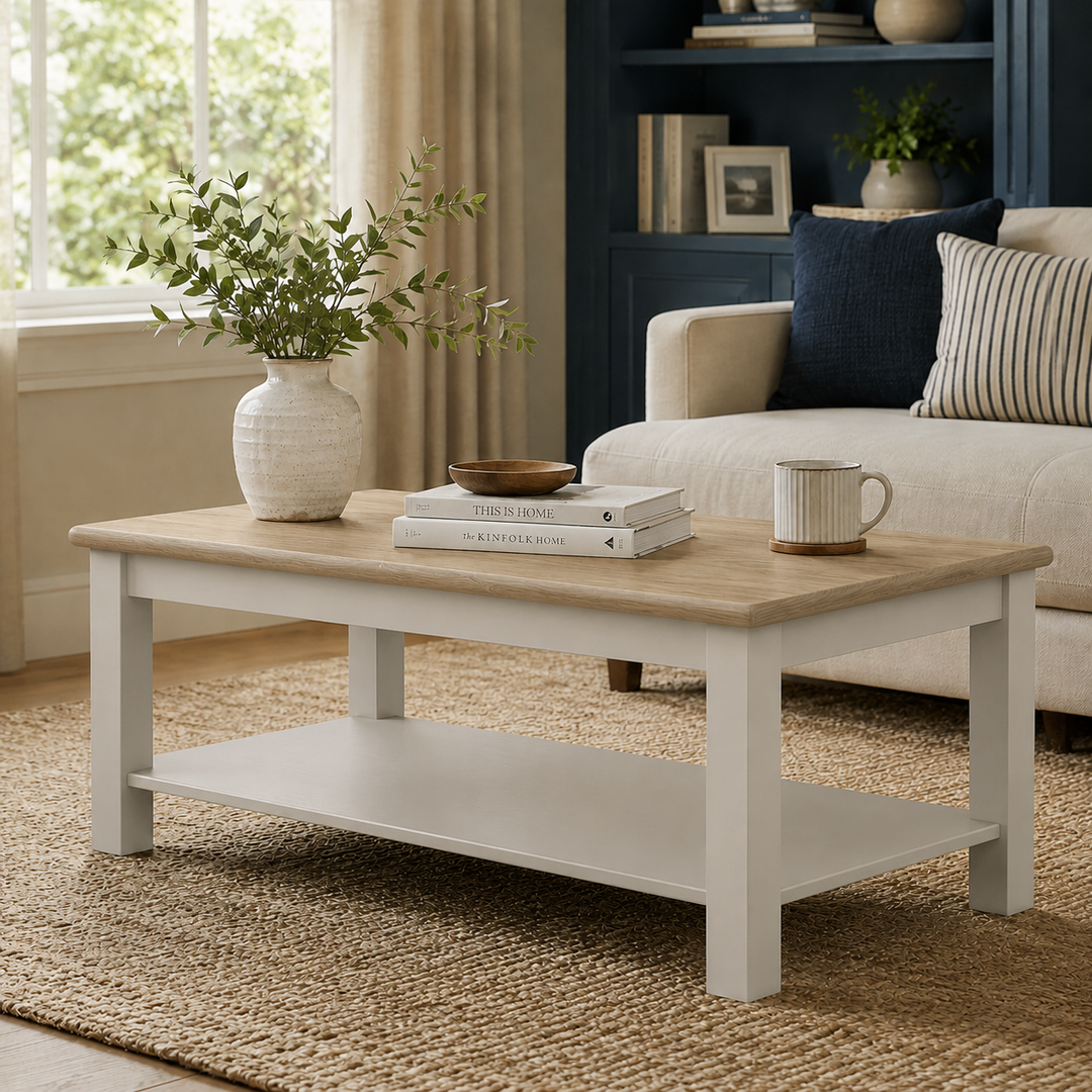 Hardwick Coffee Table with Shelf