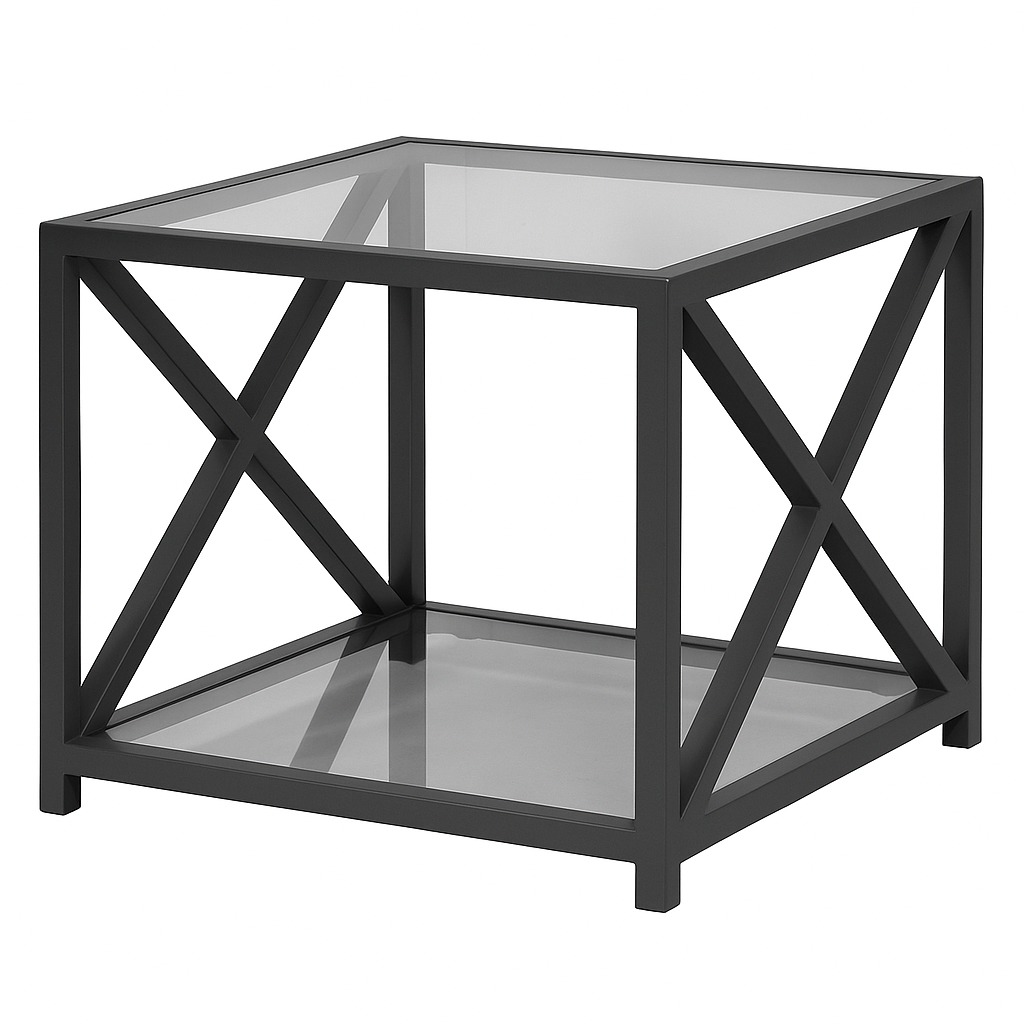 Argento Lamp Table - Painted