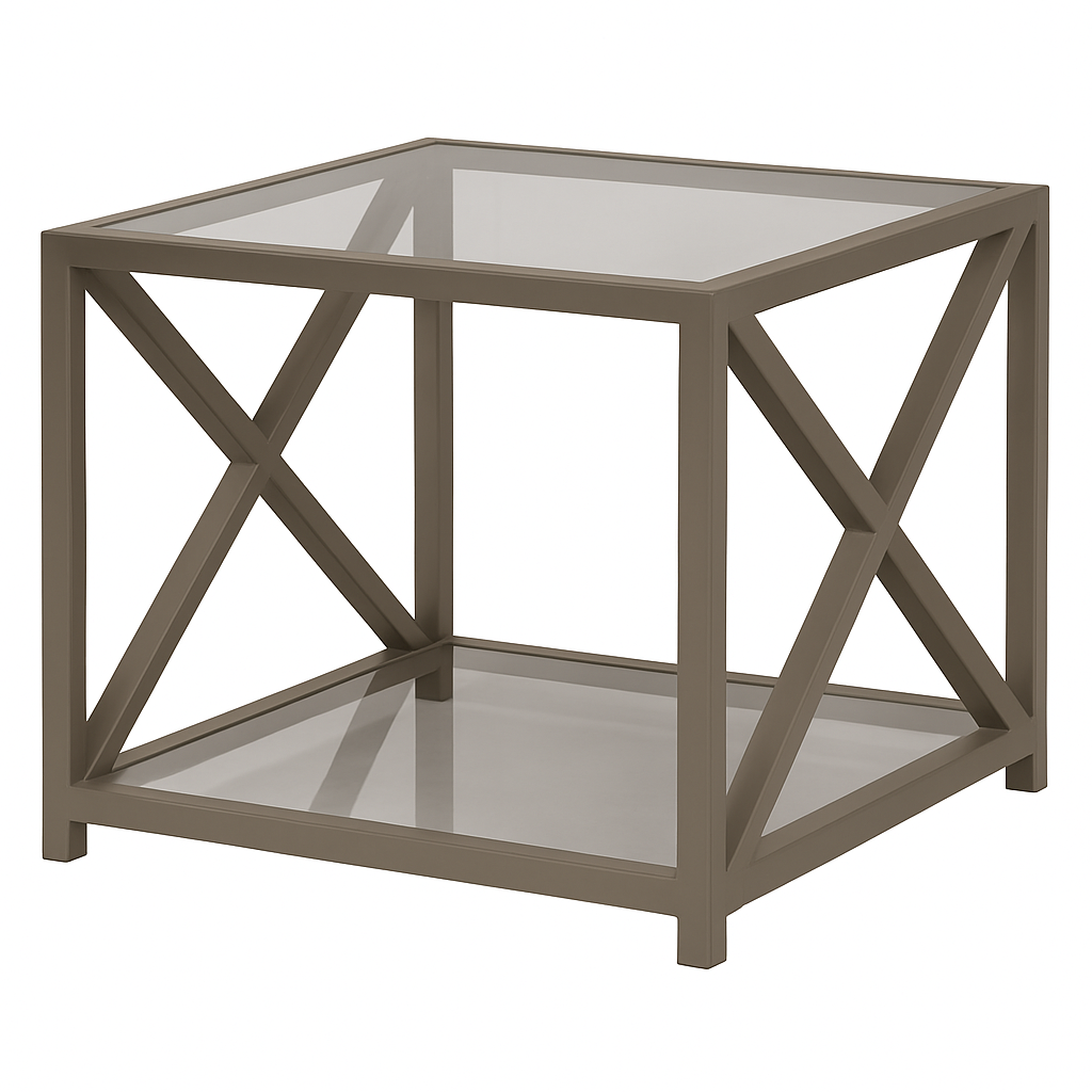 Argento Lamp Table - Painted