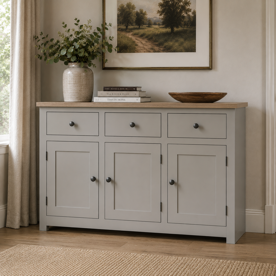 Lulworth 3 Door 3 Drawer Sideboard