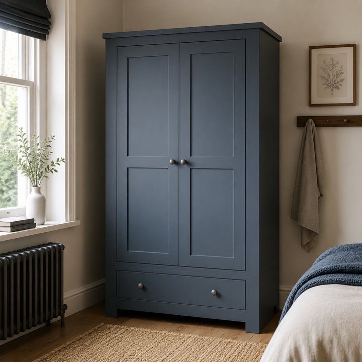 Lulworth 2 Door 1 Drawer Wardrobe