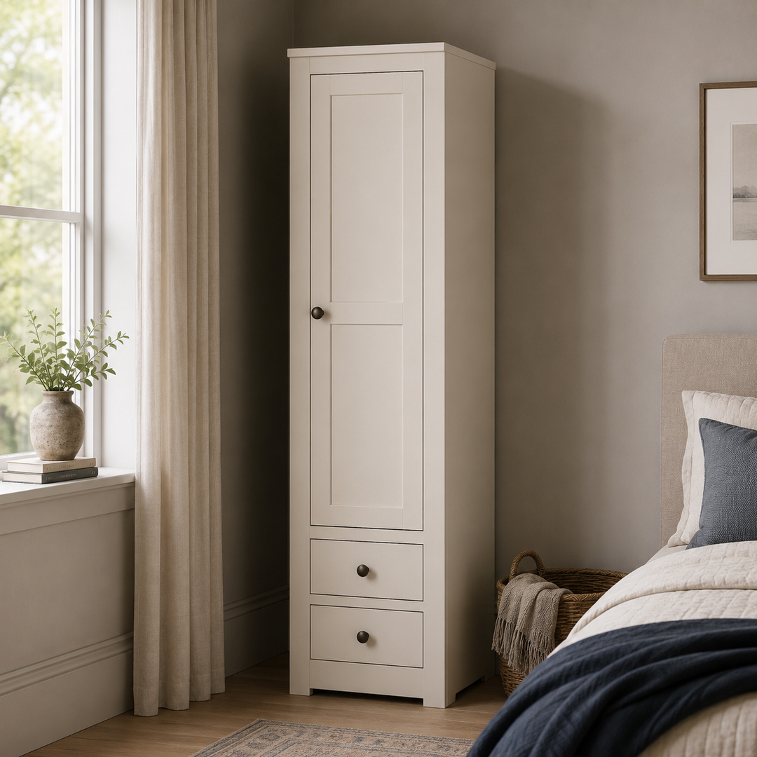 Lulworth 1 Door 2 Drawer Wardrobe