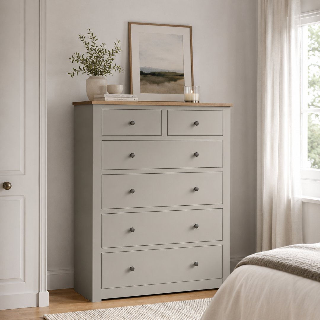Lulworth 2 over 4 Chest of Drawers