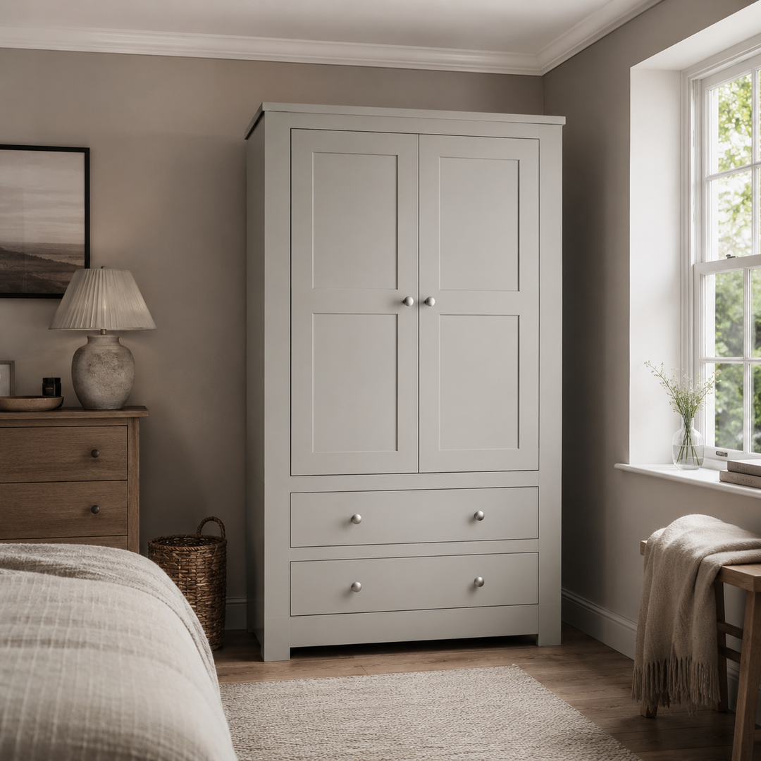 Lulworth 2 Door 2 Drawer Wardrobe