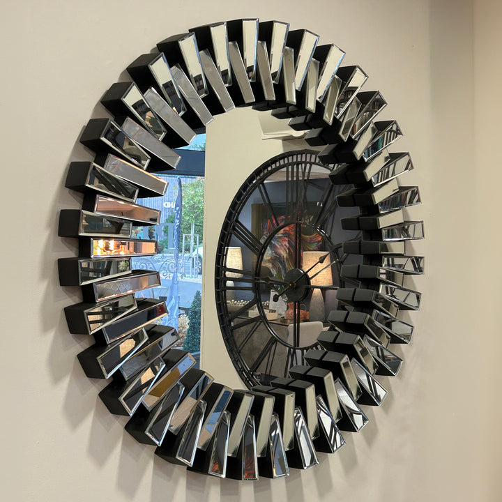 Round Pieced Mirror