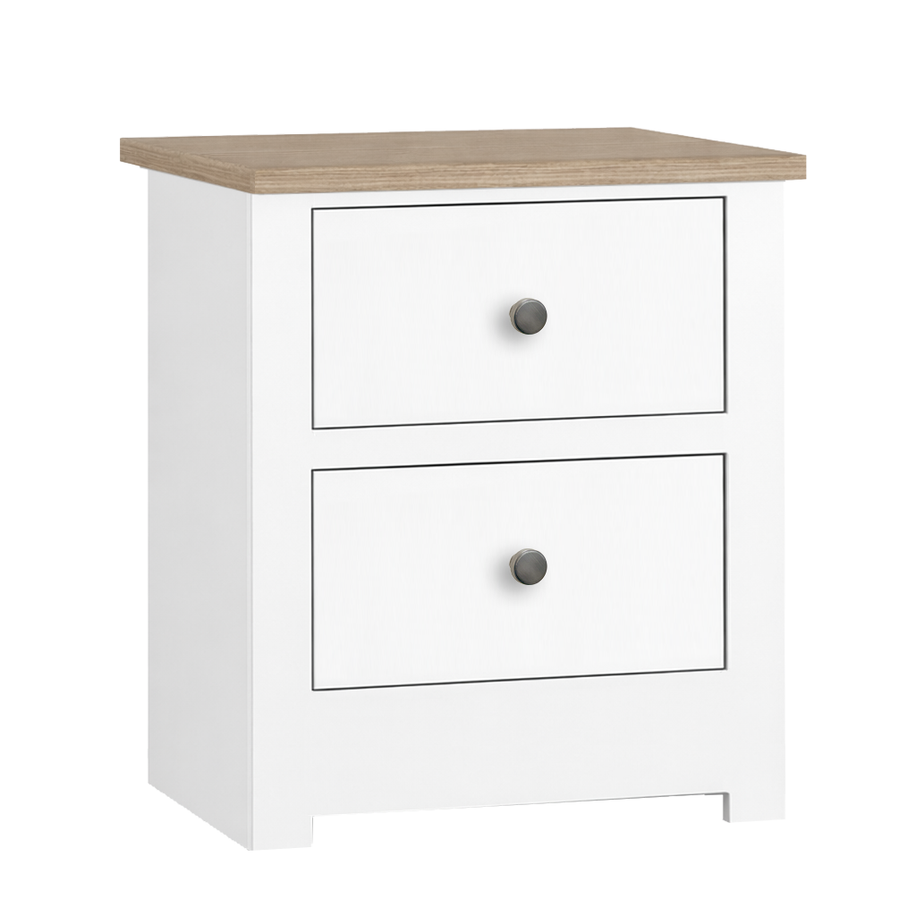 Lulworth 2 Drawer Bedside