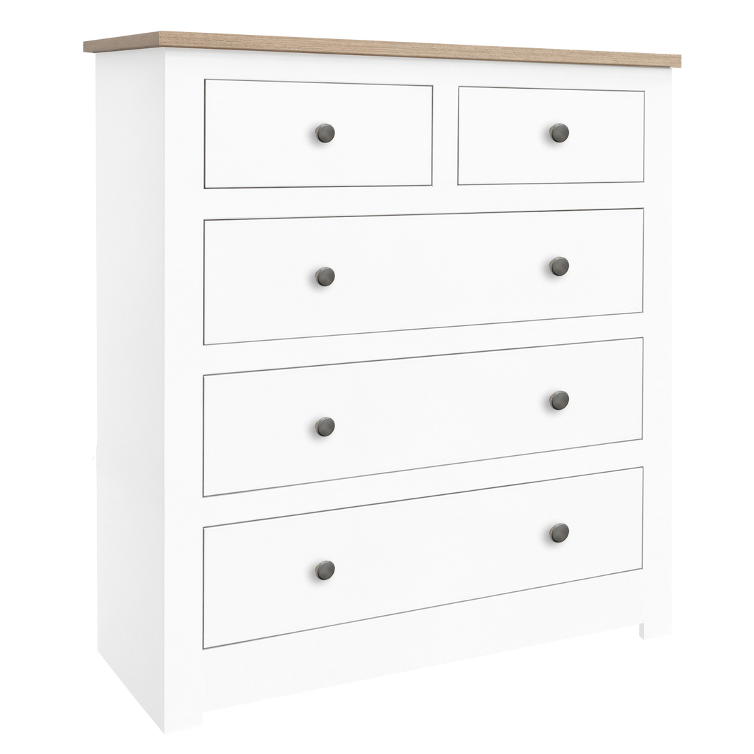 Lulworth 2 over 3 Chest of Drawers