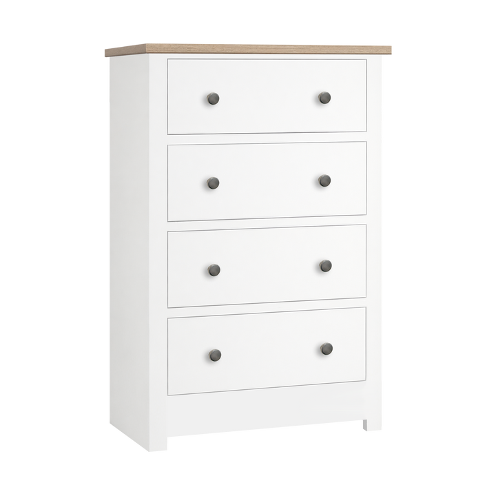 Lulworth 4 Drawer Narrow Chest