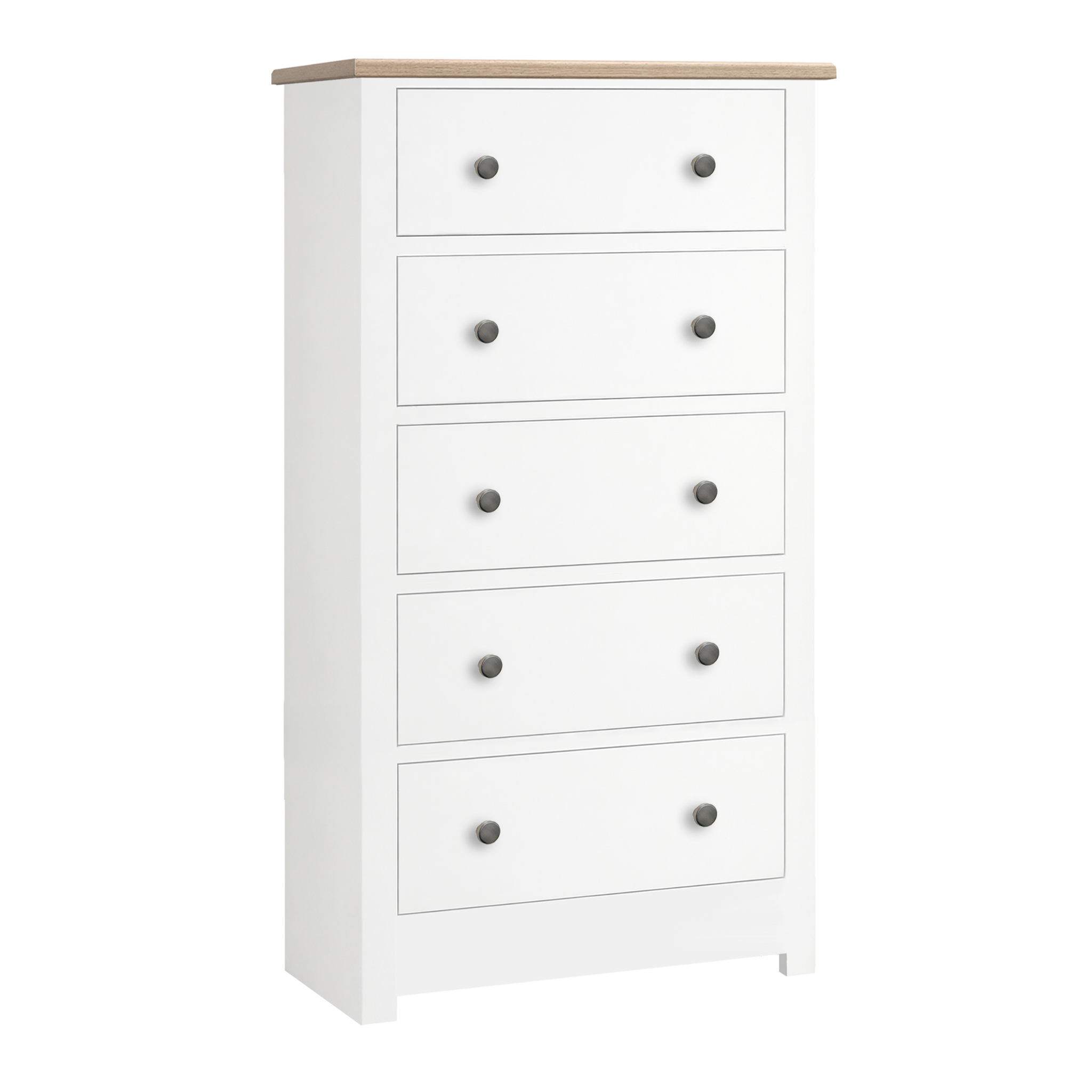 Lulworth 5 Drawer Narrow Chest