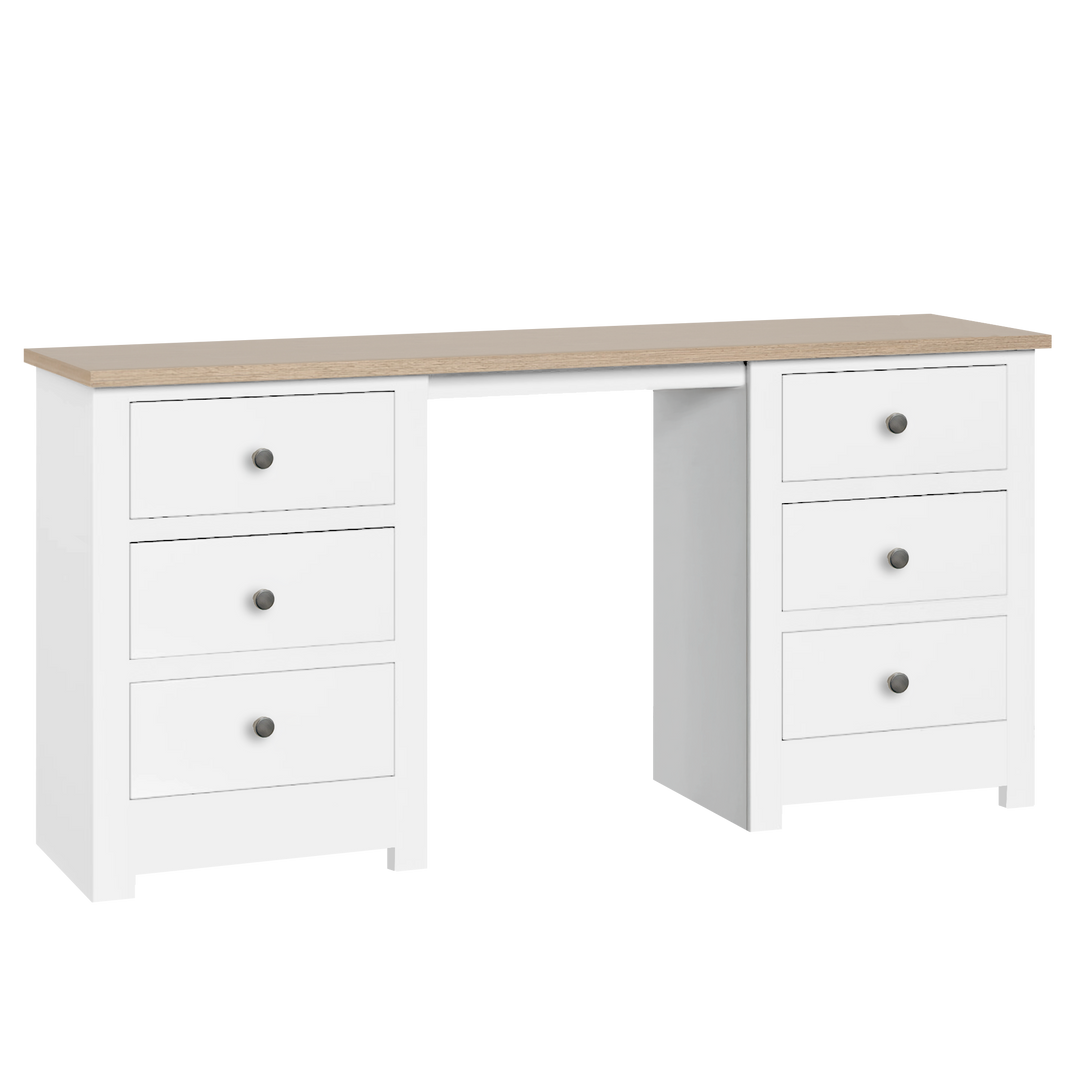 Lulworth Double Ped Dressing Table