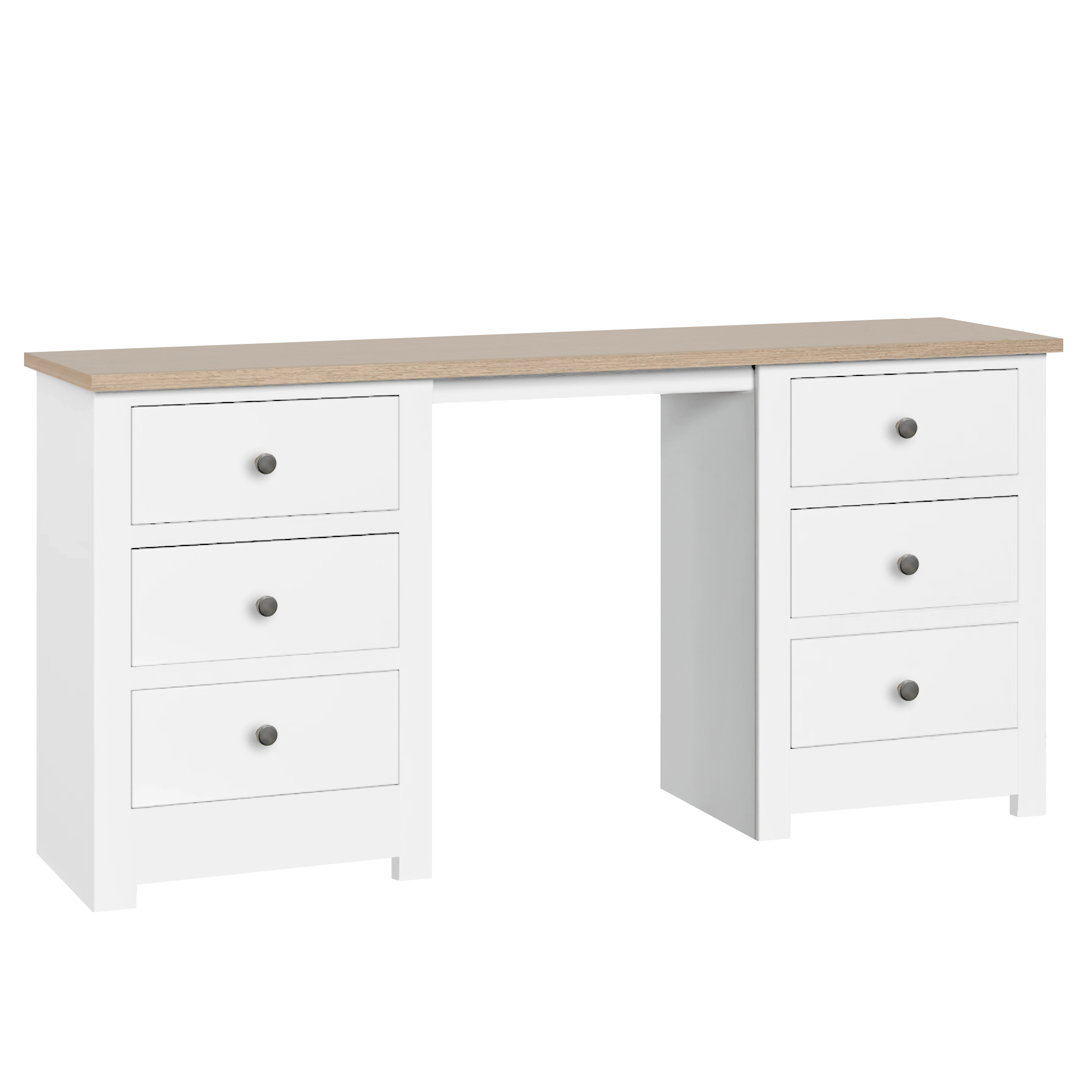 Lulworth Double Ped Dressing Table