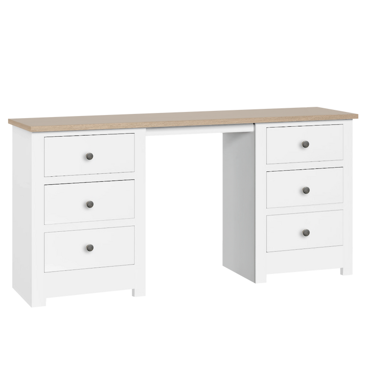 Lulworth Double Ped Dressing Table