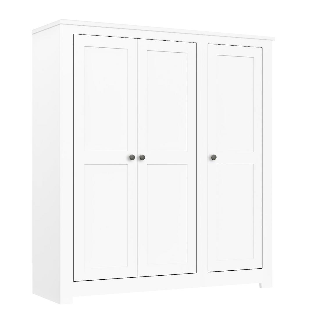 Lulworth Triple Wardrobe - Full Hanging