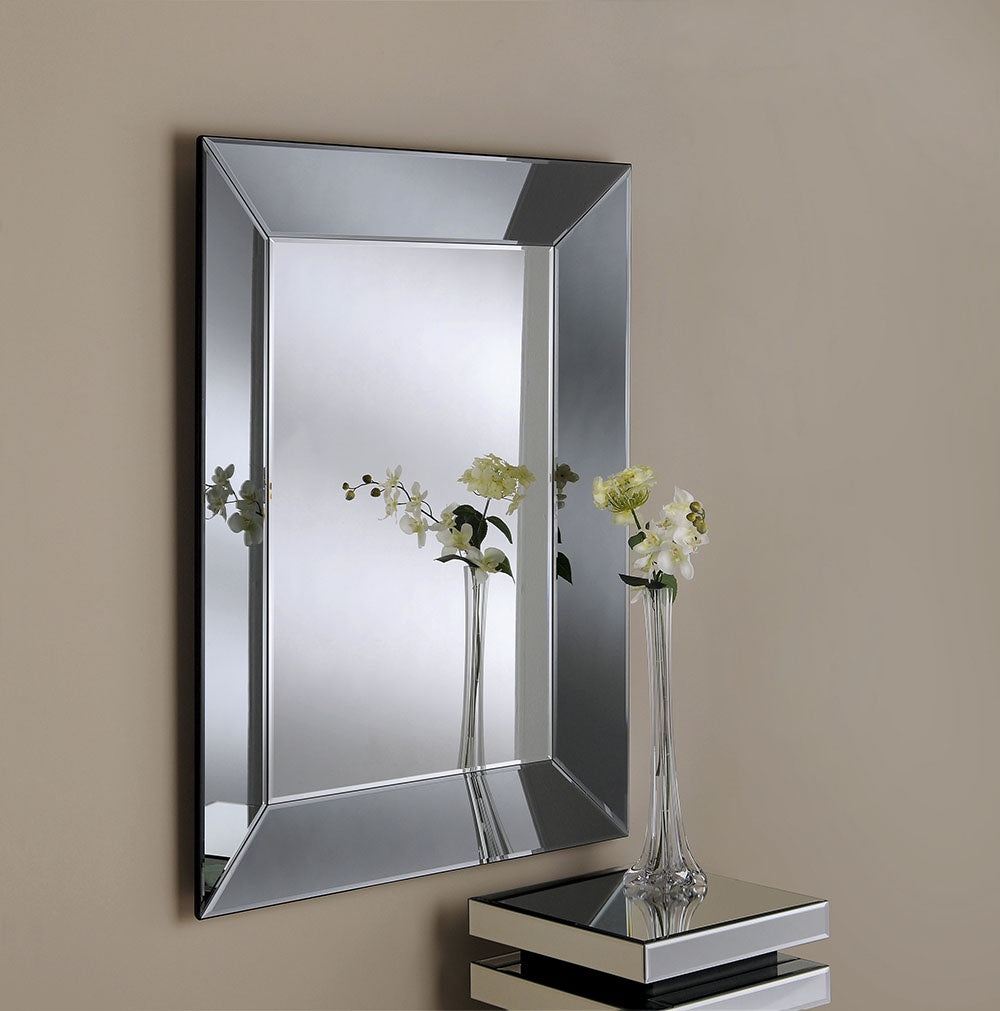 Venetian Wall Mirror Smoked Glass ART58