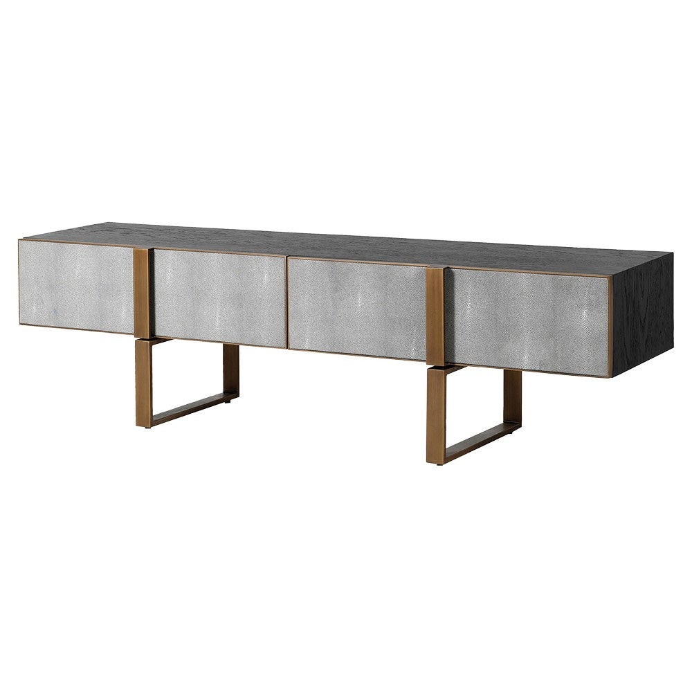 Tokyo Oak &amp; Shagreen TV Unit
