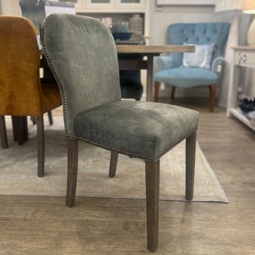 Green Velvet Dining Chair