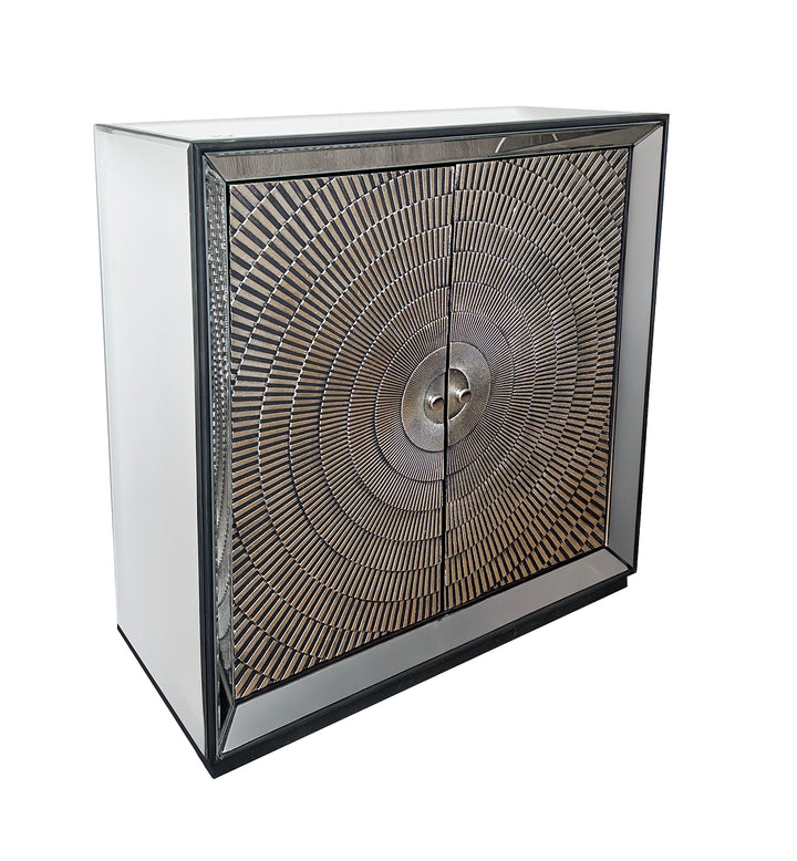 Venetian Circles 2 Door Cupboard