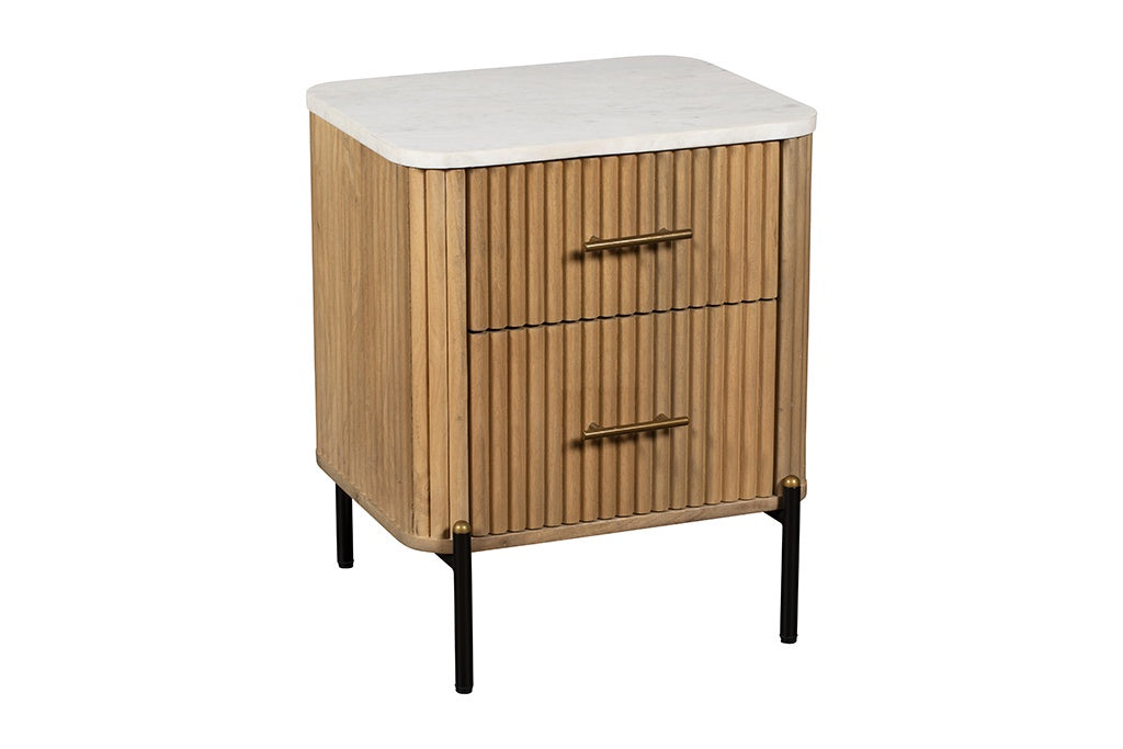 Windsor Two Drawer Bedside