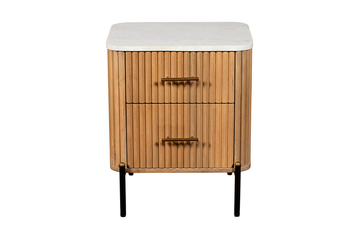 Windsor Two Drawer Bedside
