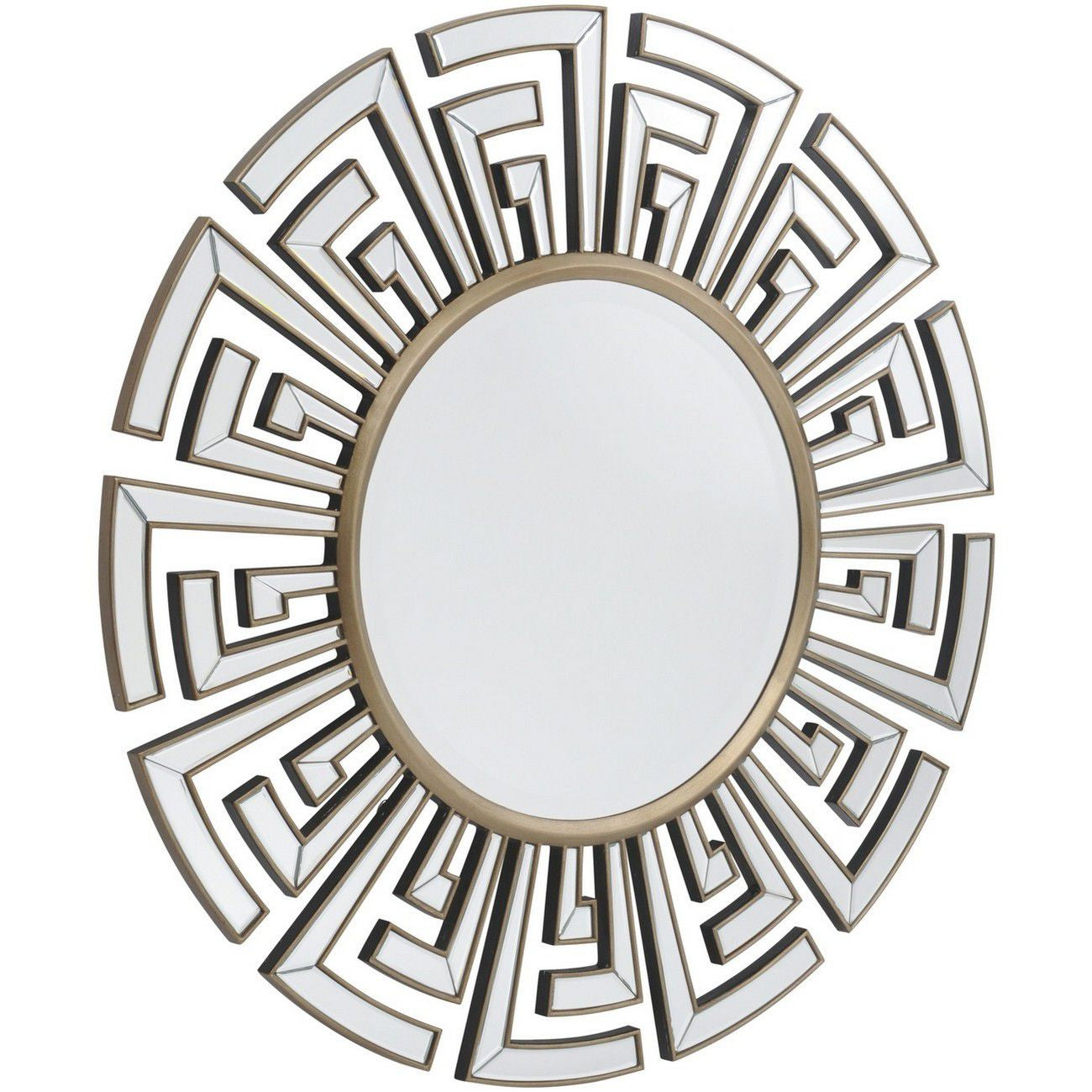 Claridge Deco Round Mirror