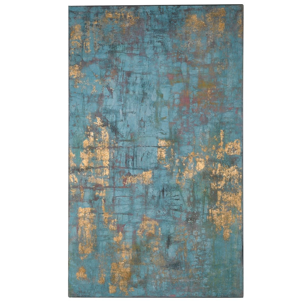 Abstract Textured Oil Canvas - Pavilion Interiors