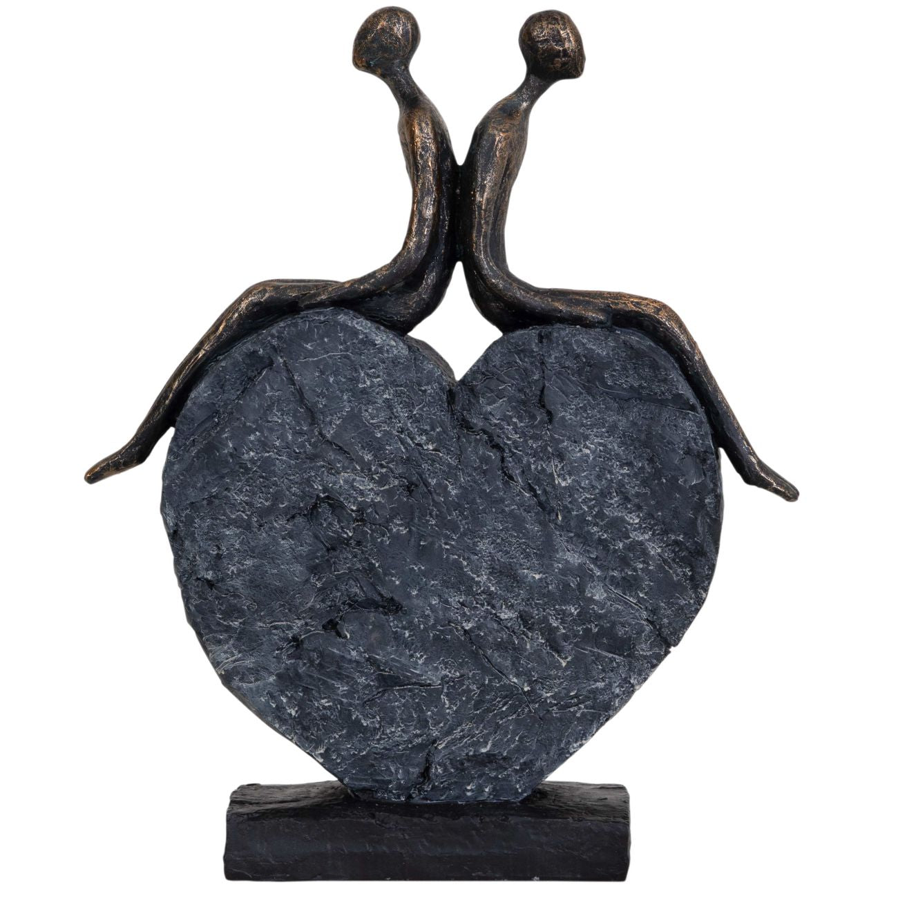 Couple's Love Heart Sculpture