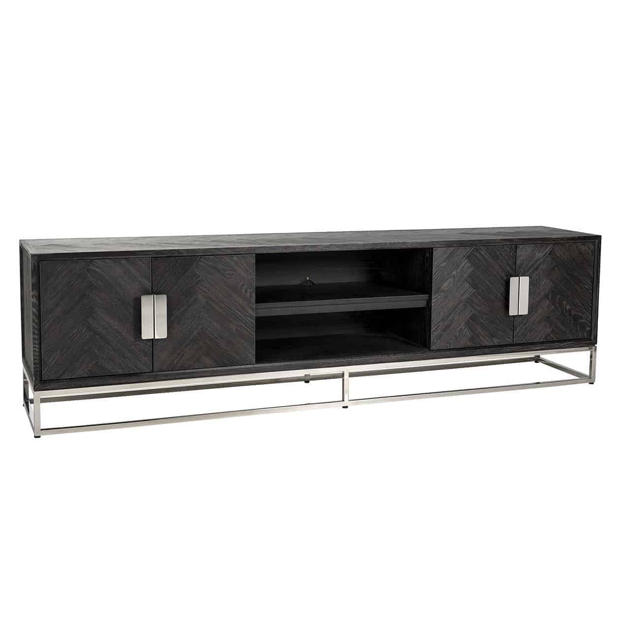 Arundel Silver Large TV Unit - Pavilion Interiors