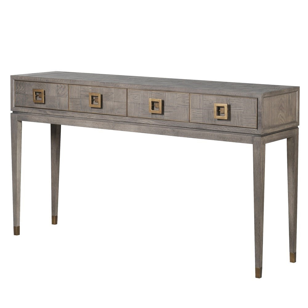 Cliveden Squares Console with Drawers - Pavilion Interiors