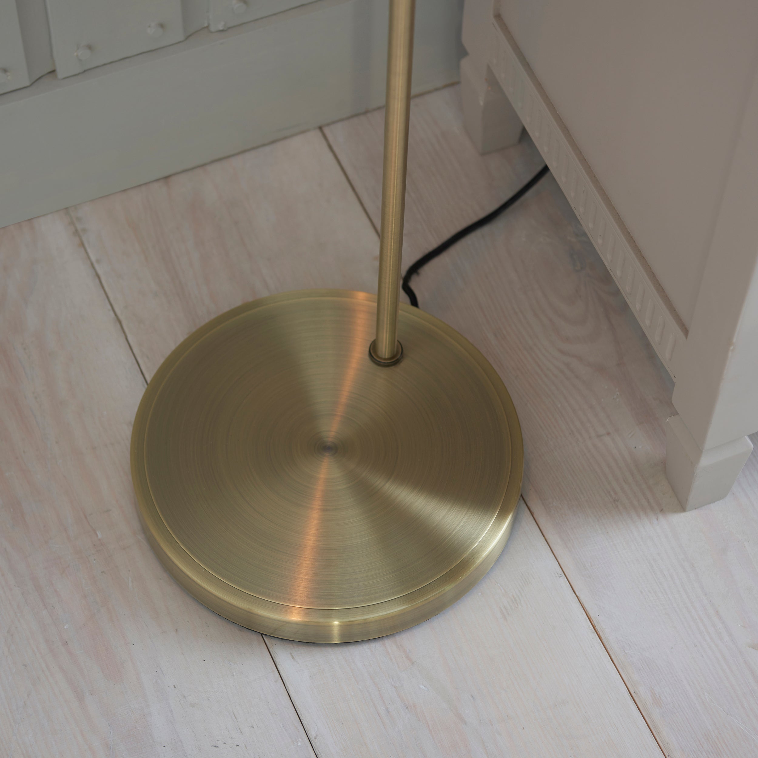 Hansen Task Floor Lamp - Brass