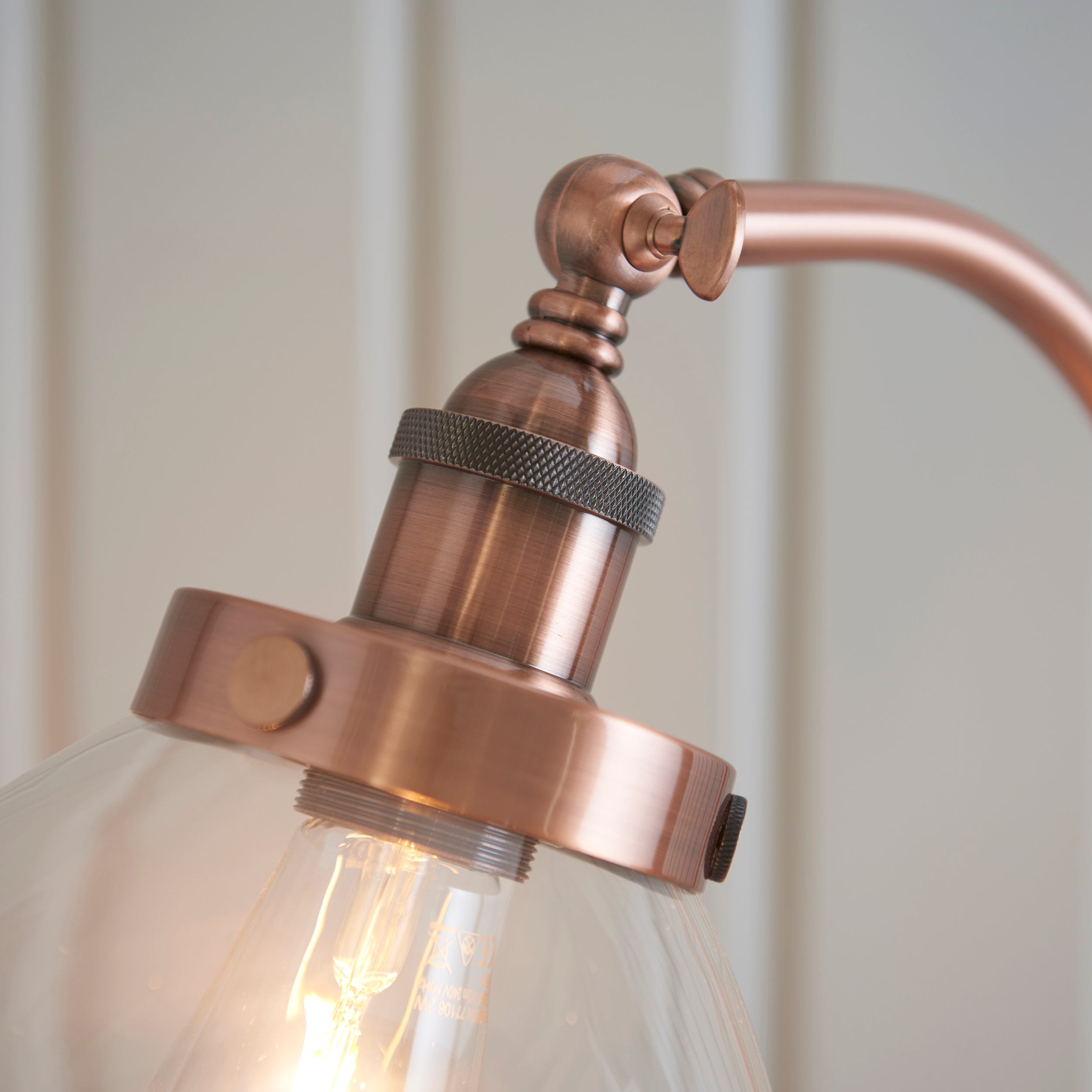 Hansen Task Floor Lamp - Copper