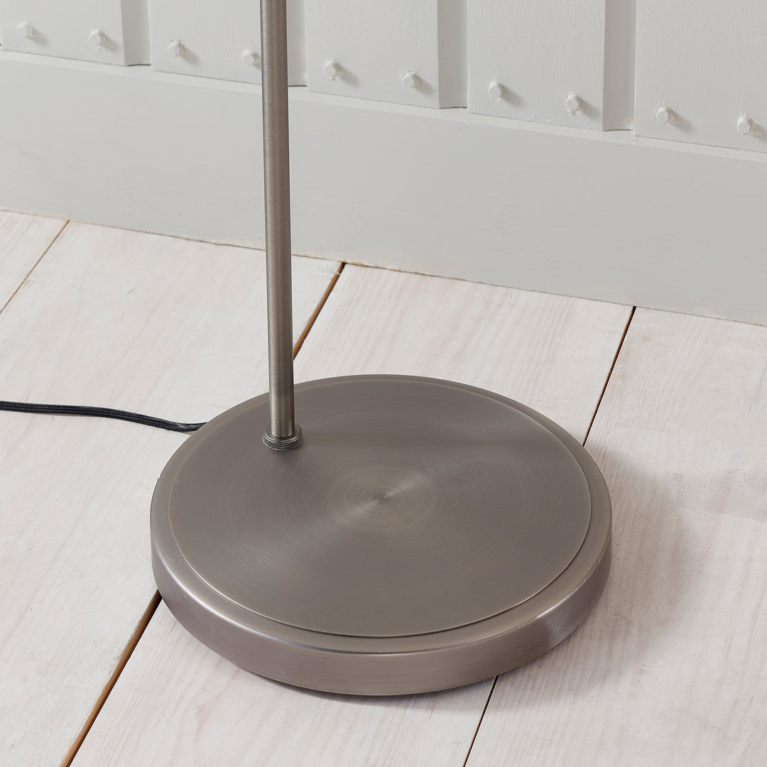 Hansen Task Floor Lamp - Silver